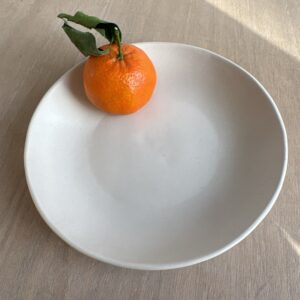 Assiette creuse naturelle